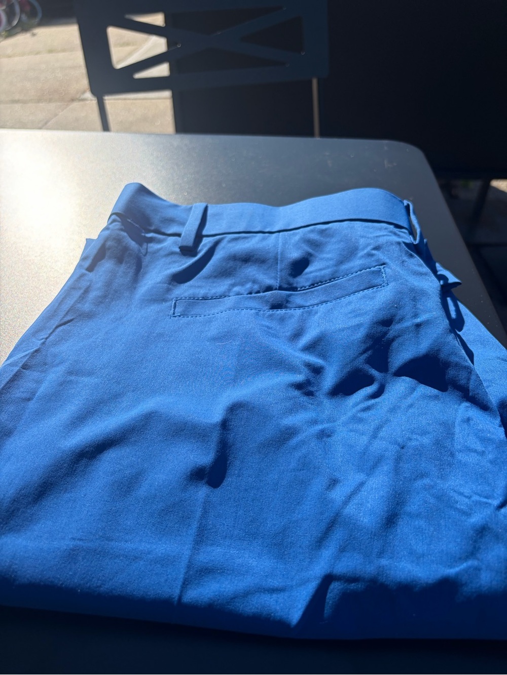 Dark Blue Water proof pants 34*30 men’s pants brand new bought from Amazon
